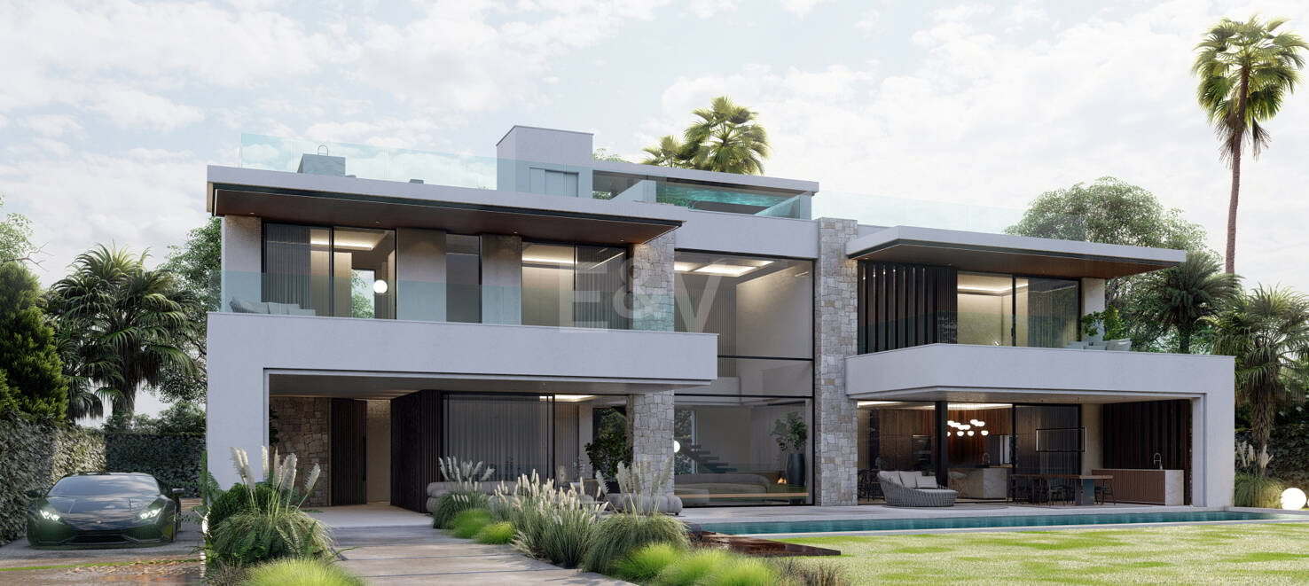Project & License for Modern Villa by the Beach