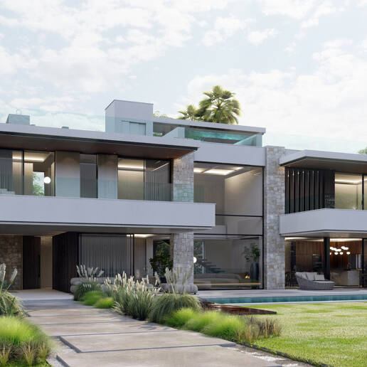 Project & License for Modern Villa by the Beach