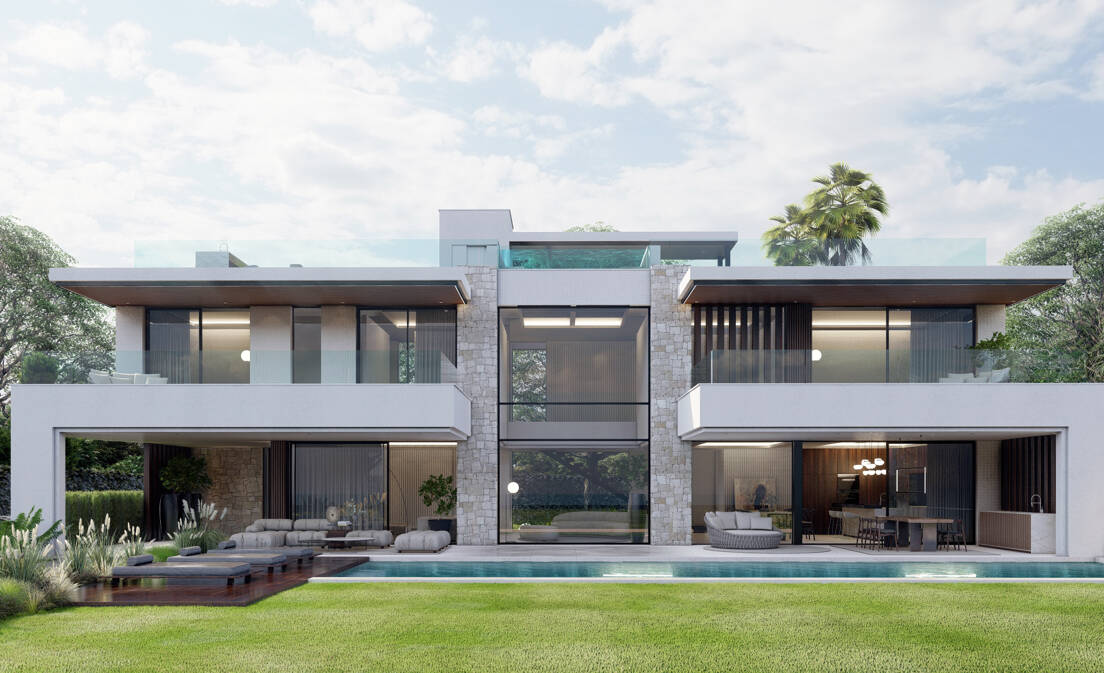 Project & License for Modern Villa by the Beach
