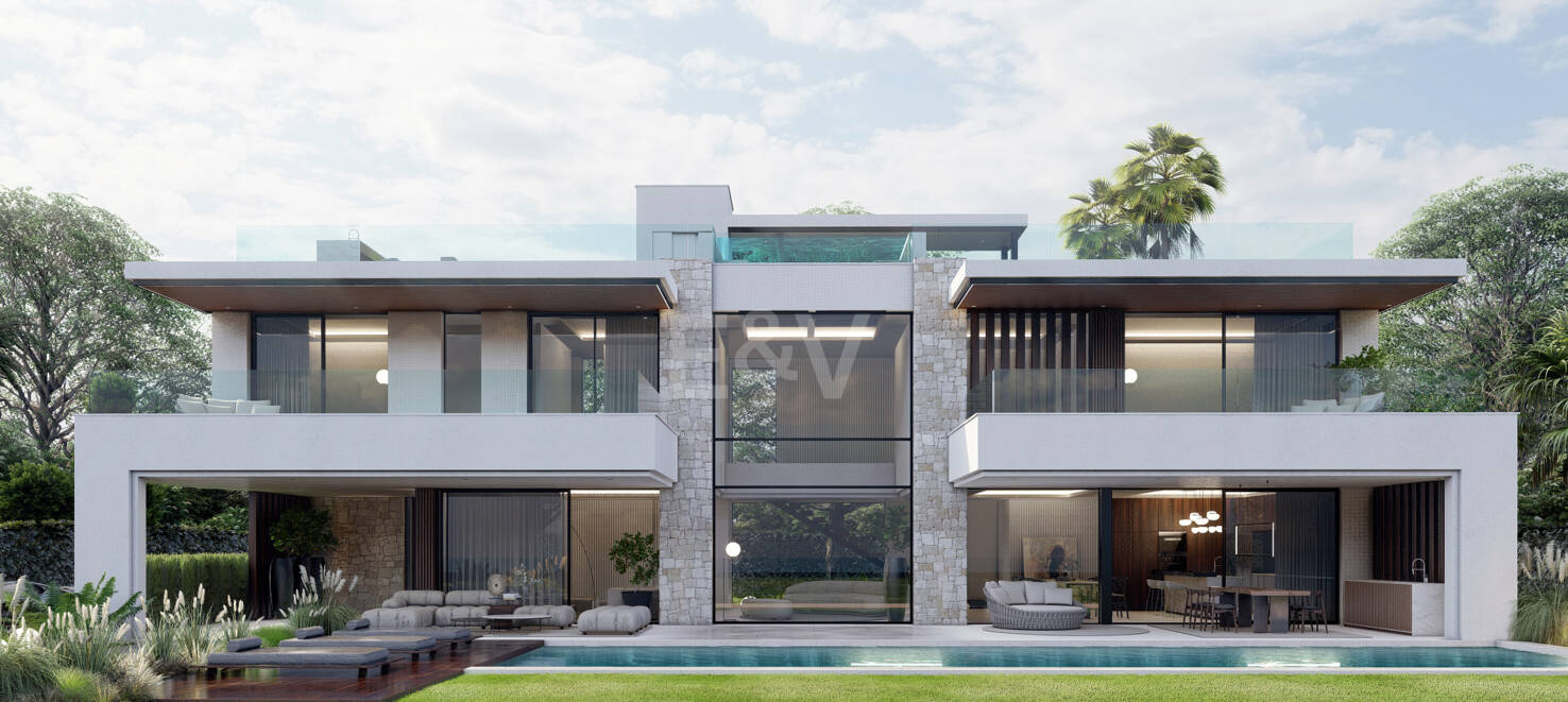 Project & License for Modern Villa by the Beach