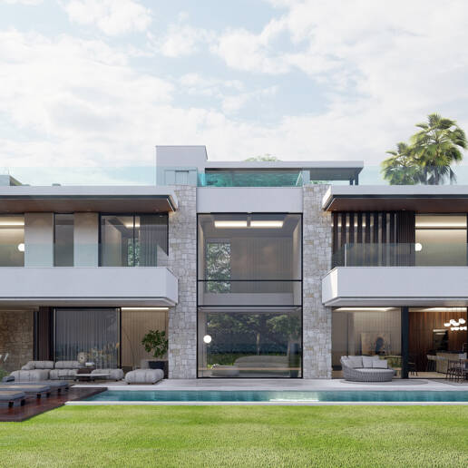 Project & License for Modern Villa by the Beach