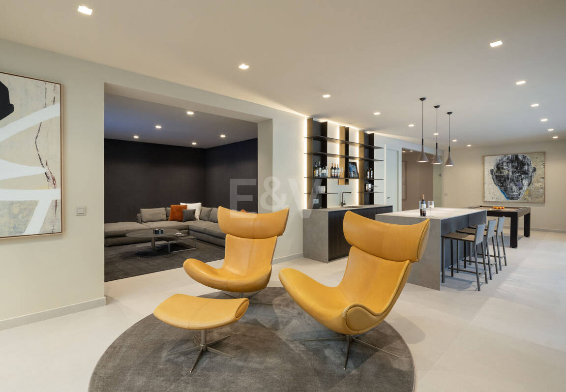 Luksusowe, otwarte przestrzenie z panoramicznymi widokami