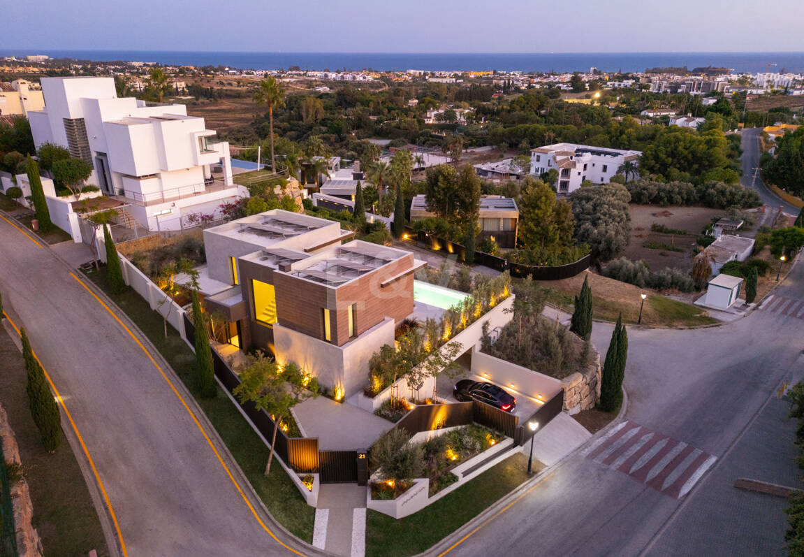 Luksusowe, otwarte przestrzenie z panoramicznymi widokami