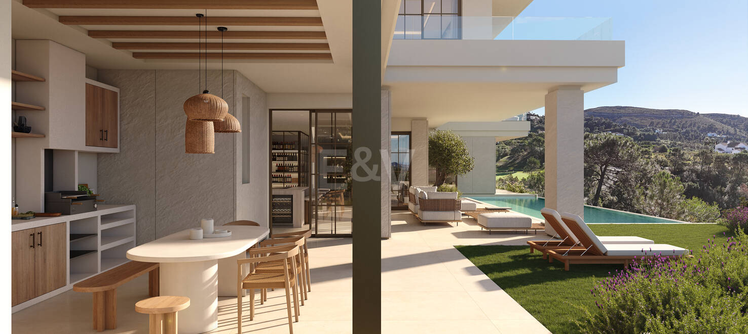 Villa de Lujo de Nueva Construcción en una prestigiosa urb. con campo de golf y seguridad 24hr