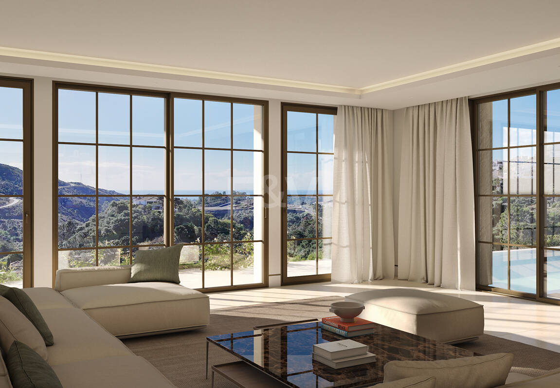 Villa hors plan de luxe dans un complexe de golf prestigieux avec 24h de sécurité