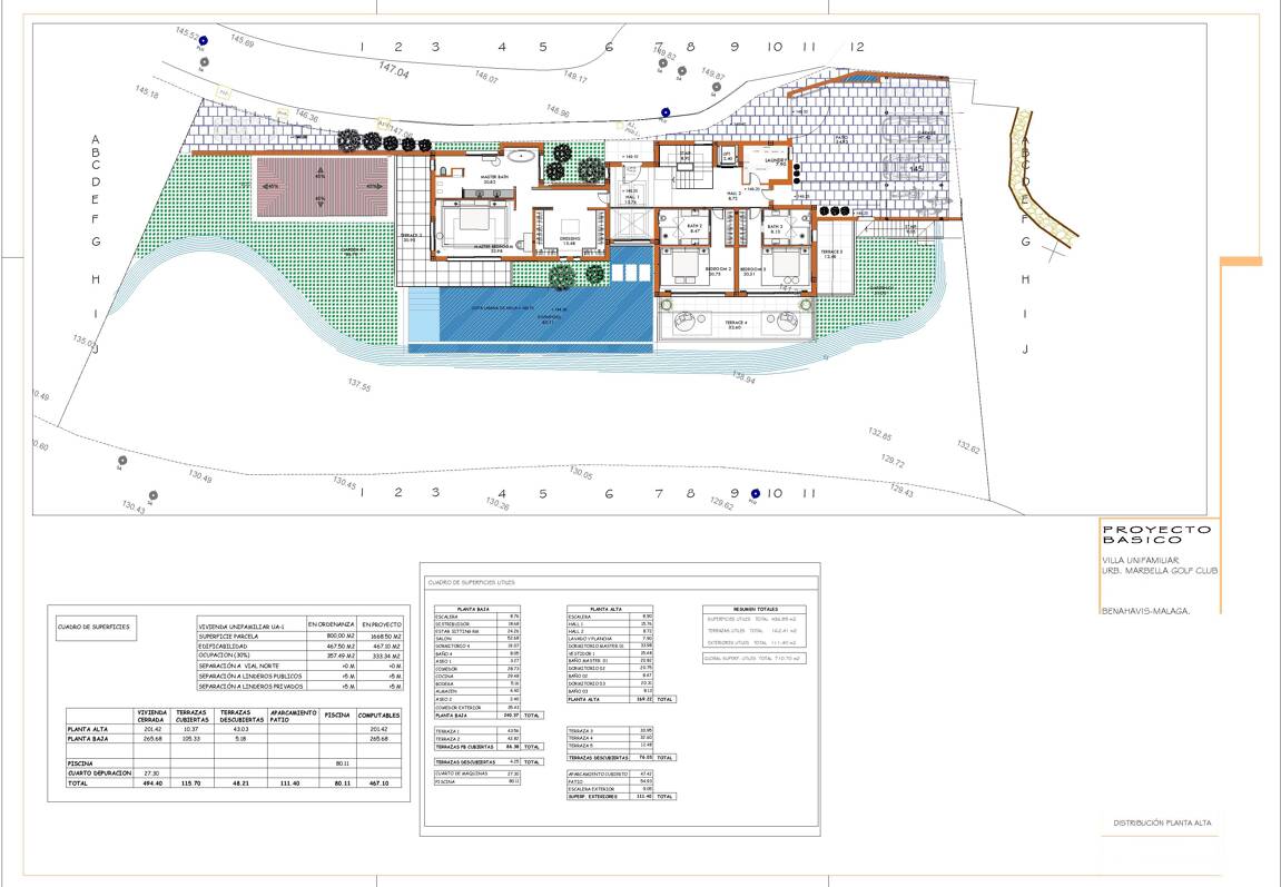 Villa hors plan de luxe dans un complexe de golf prestigieux avec 24h de sécurité