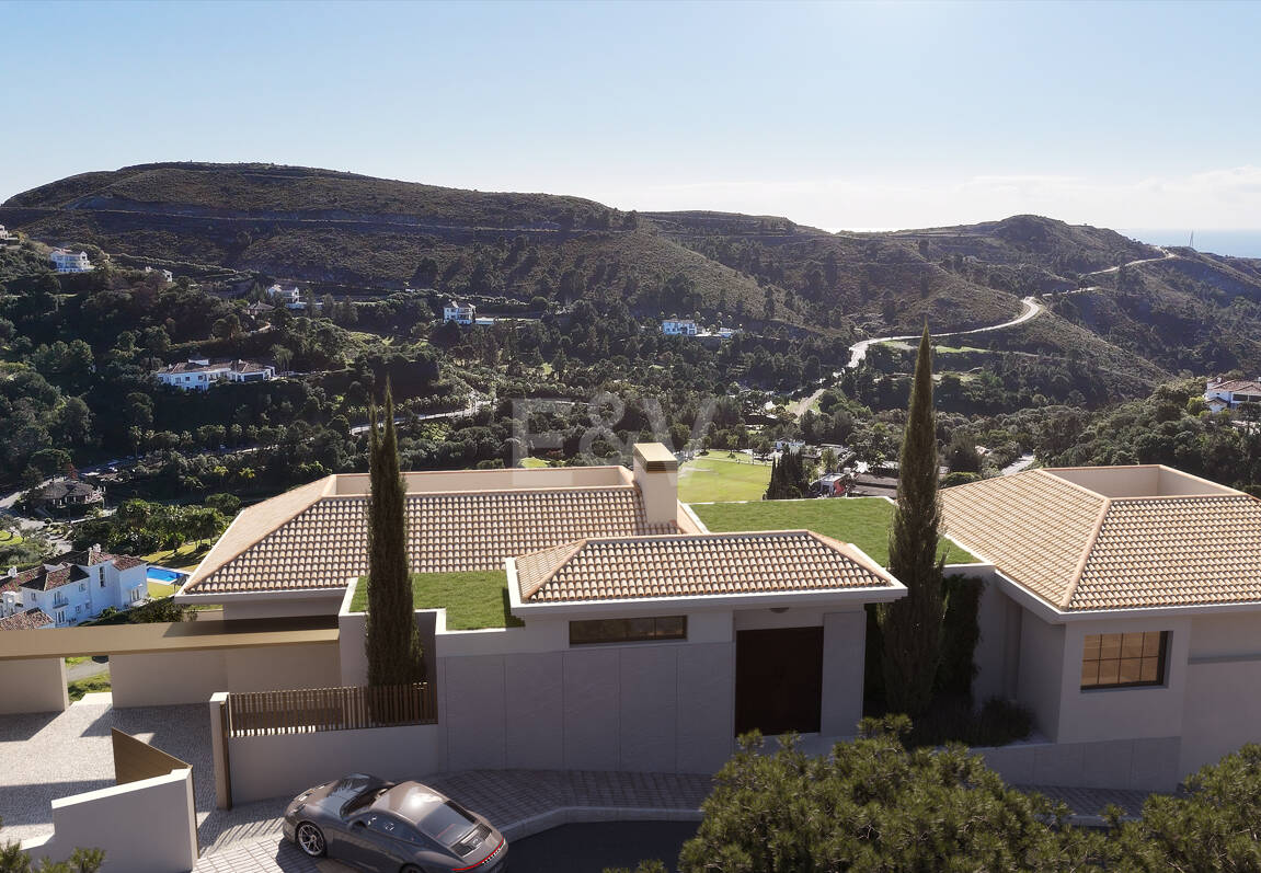 Villa hors plan de luxe dans un complexe de golf prestigieux avec 24h de sécurité