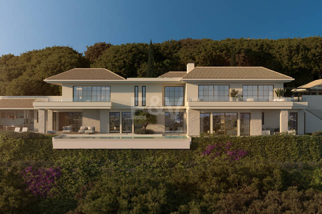 Villa hors plan de luxe dans un complexe de golf prestigieux avec 24h de sécurité