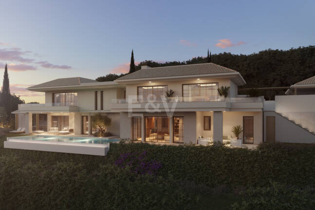 Villa hors plan de luxe dans un complexe de golf prestigieux avec 24h de sécurité