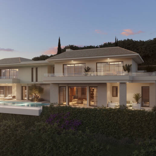 Villa de Lujo de Nueva Construcción en una prestigiosa urb. con campo de golf y seguridad 24hr