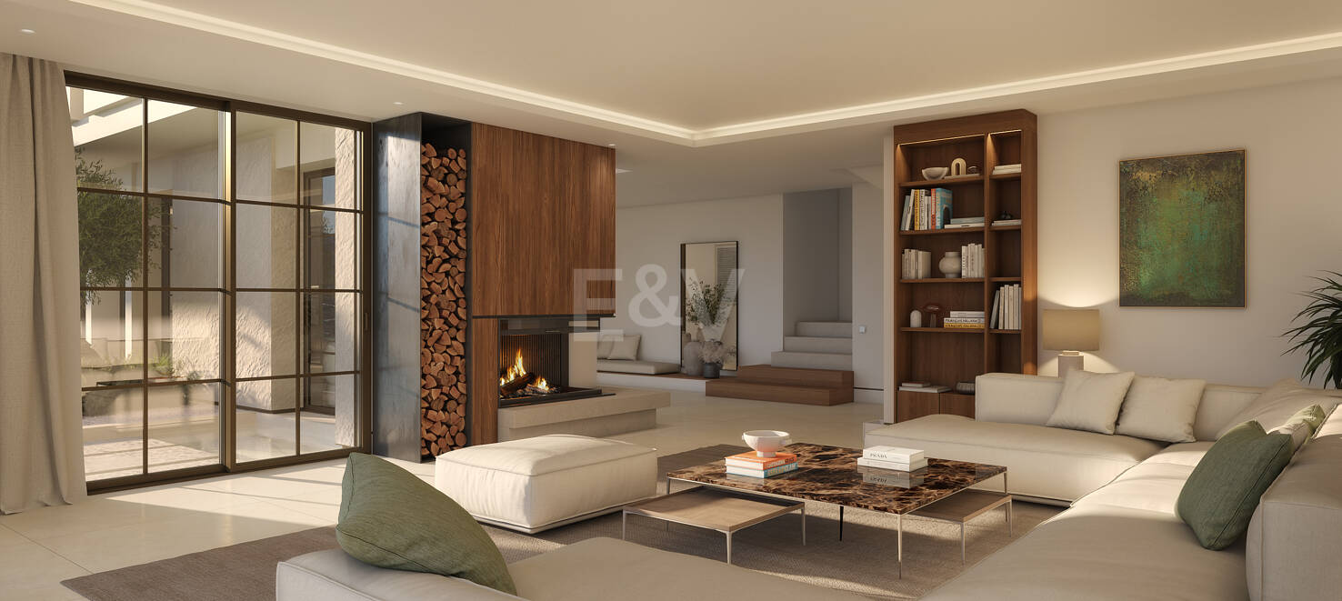 Villa de Lujo de Nueva Construcción en una prestigiosa urb. con campo de golf y seguridad 24hr