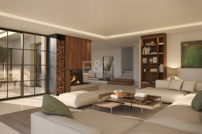 Villa hors plan de luxe dans un complexe de golf prestigieux avec 24h de sécurité