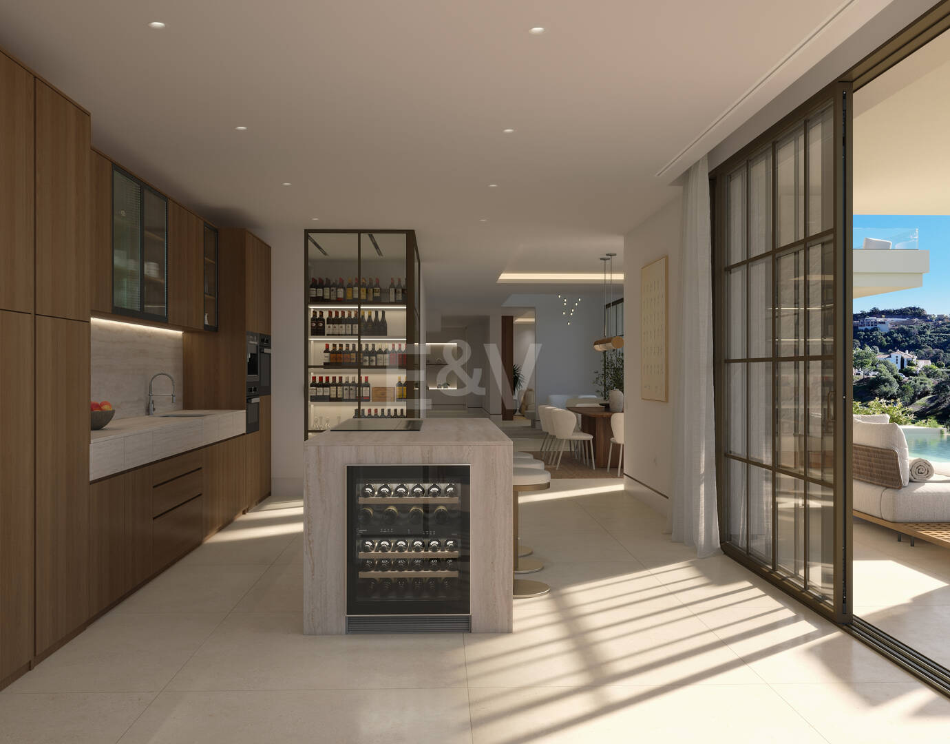 Villa hors plan de luxe dans un complexe de golf prestigieux avec 24h de sécurité