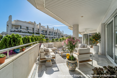 300-m²-Apartment in Strandnähe mit großer Terrasse nahe dem Zentrum von Marbella