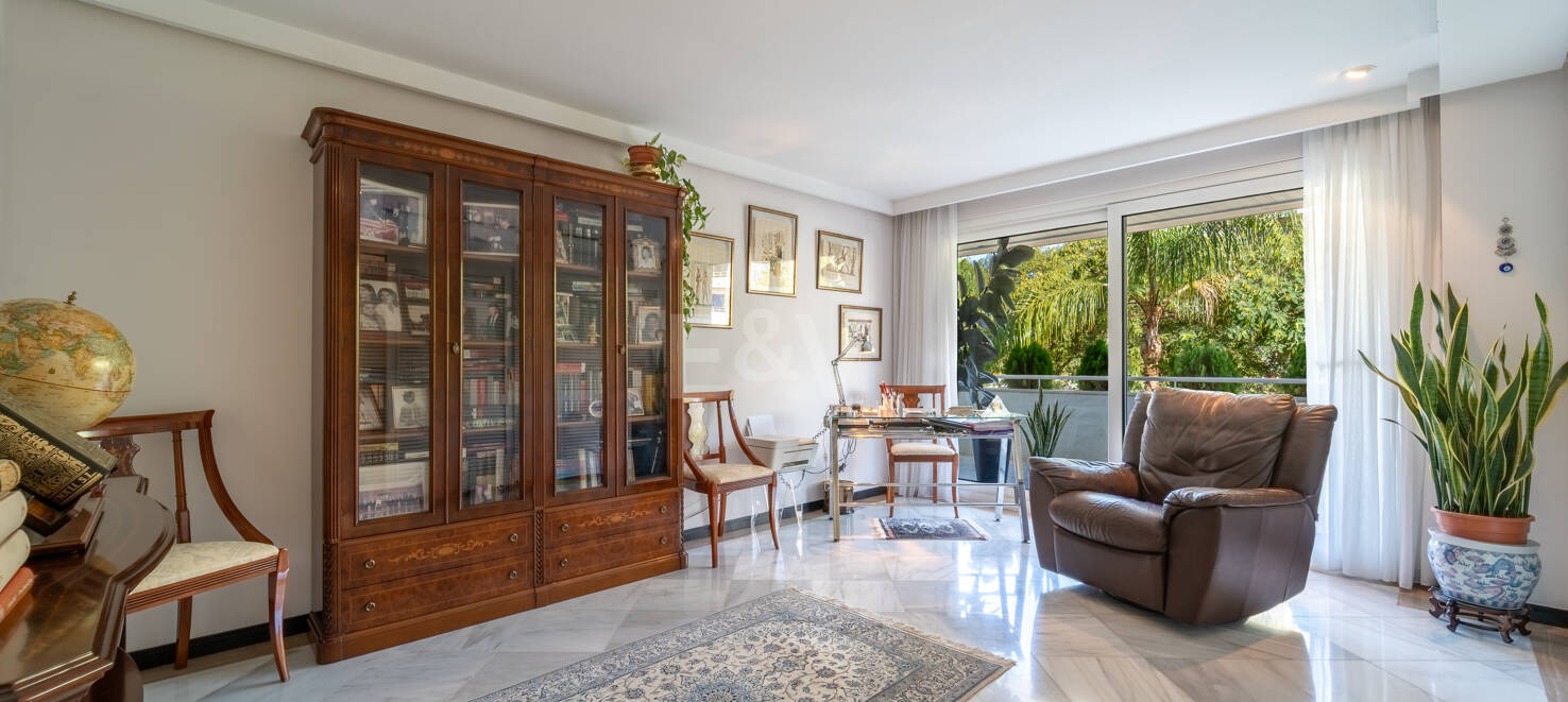 Spacious 4-Bedroom Apartment Steps From the Beach