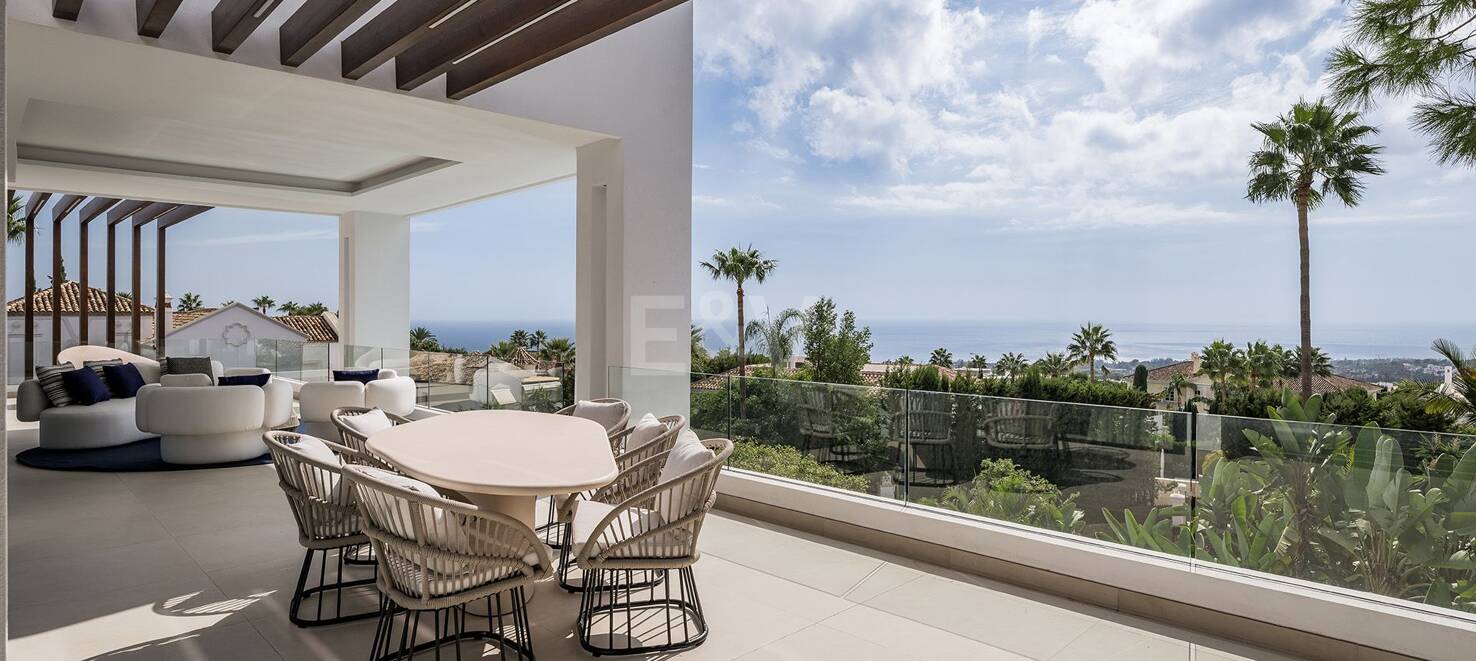 Sierra Blanca villa contemporánea con vistas al mediterráneo