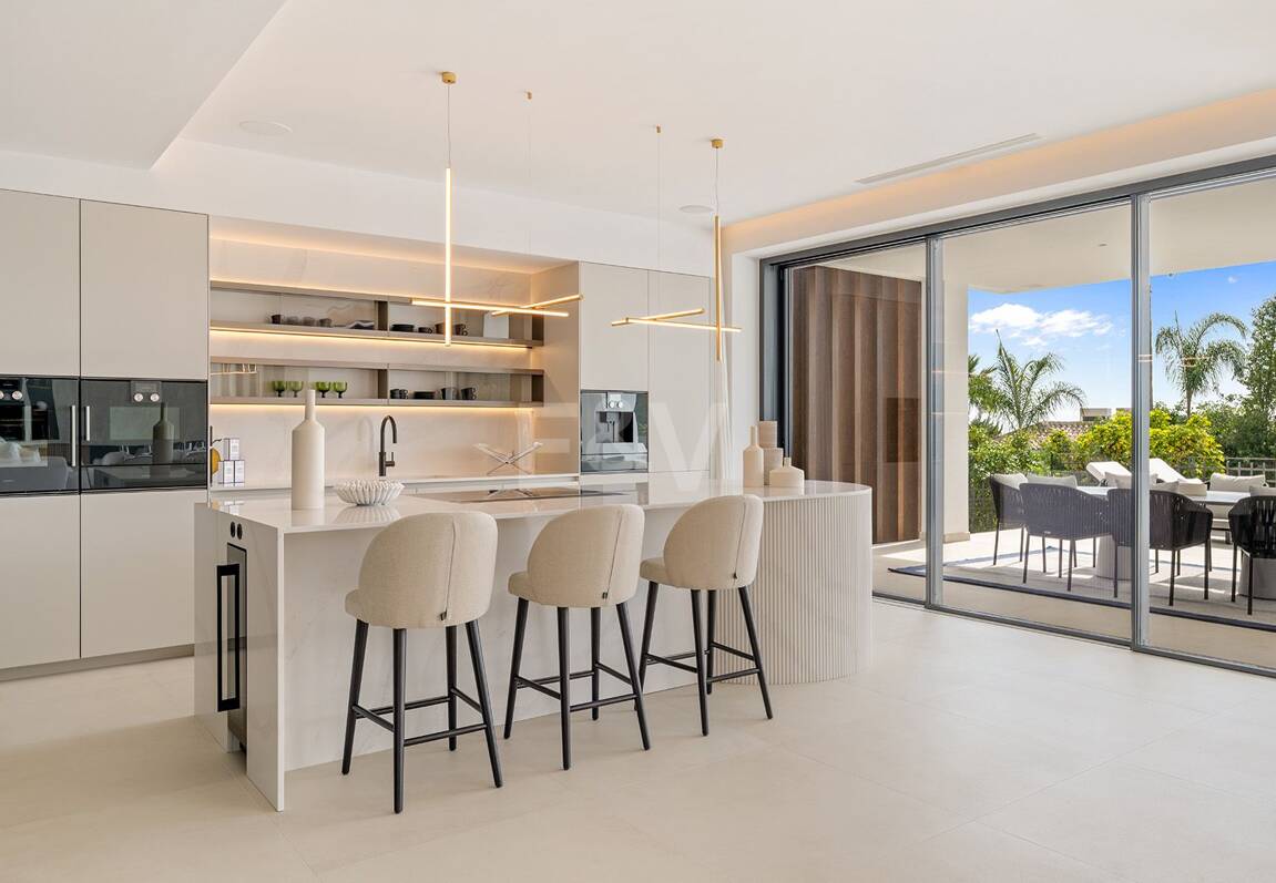 Sierra Blanca Contemporary Villa with Mediterranean Views