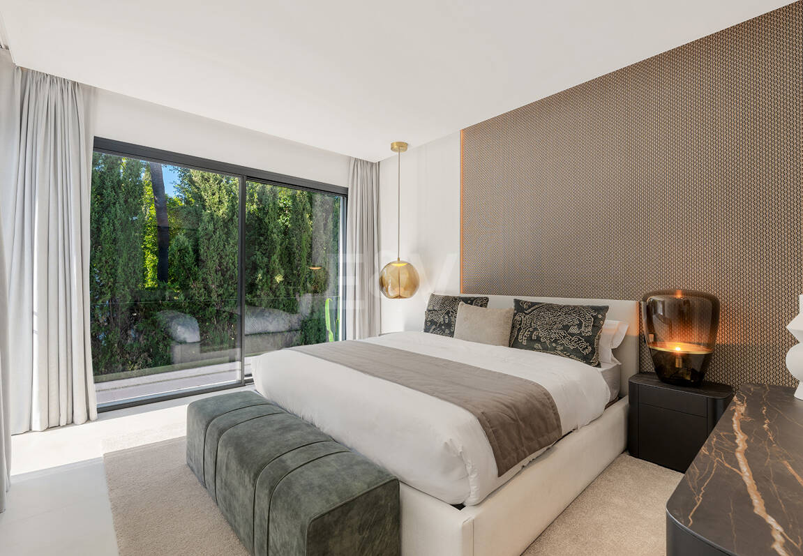 Sierra Blanca Contemporary Villa with Mediterranean Views