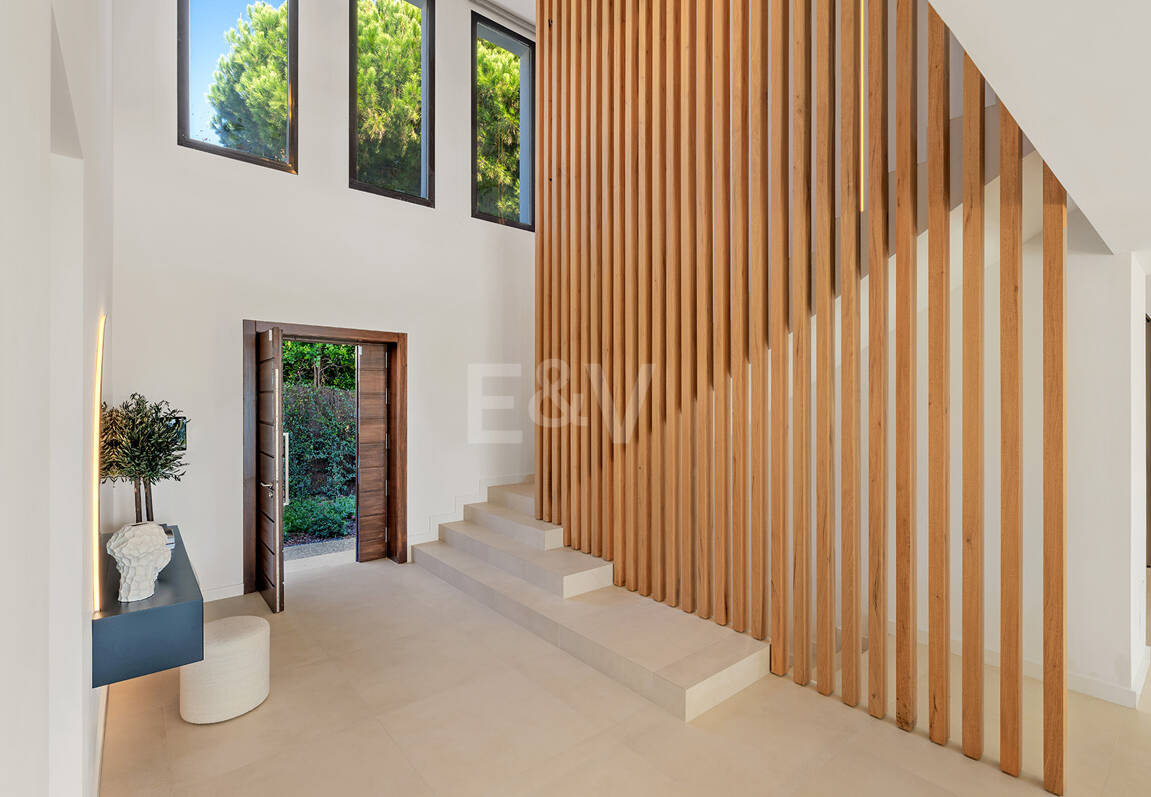 Sierra Blanca Contemporary Villa with Mediterranean Views