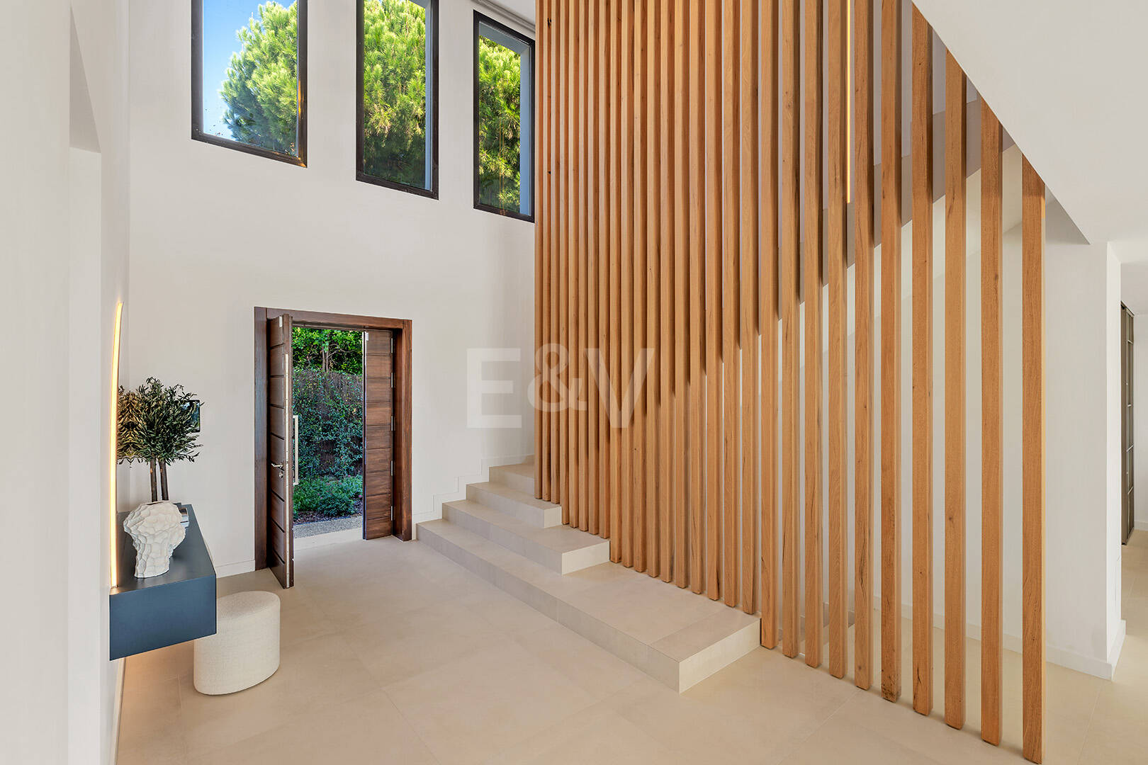 Sierra Blanca Contemporary Villa with Mediterranean Views