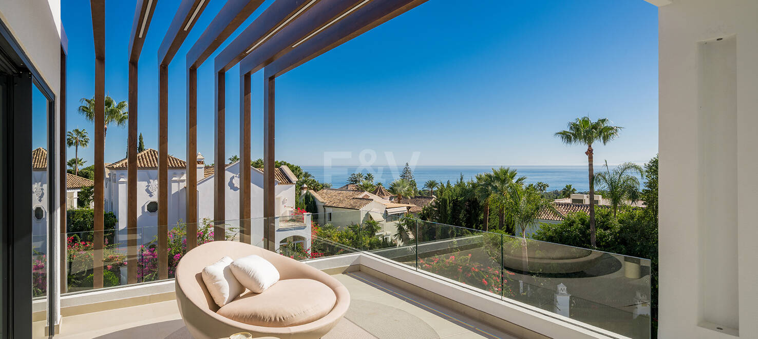 Sierra Blanca villa contemporánea con vistas al mediterráneo