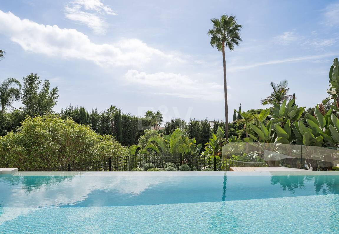 Sierra Blanca Contemporary Villa with Mediterranean Views