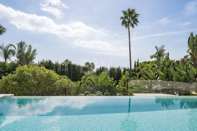 Sierra Blanca Contemporary Villa with Mediterranean Views