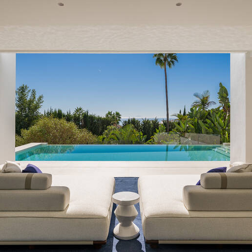 Sierra Blanca villa contemporánea con vistas al mediterráneo