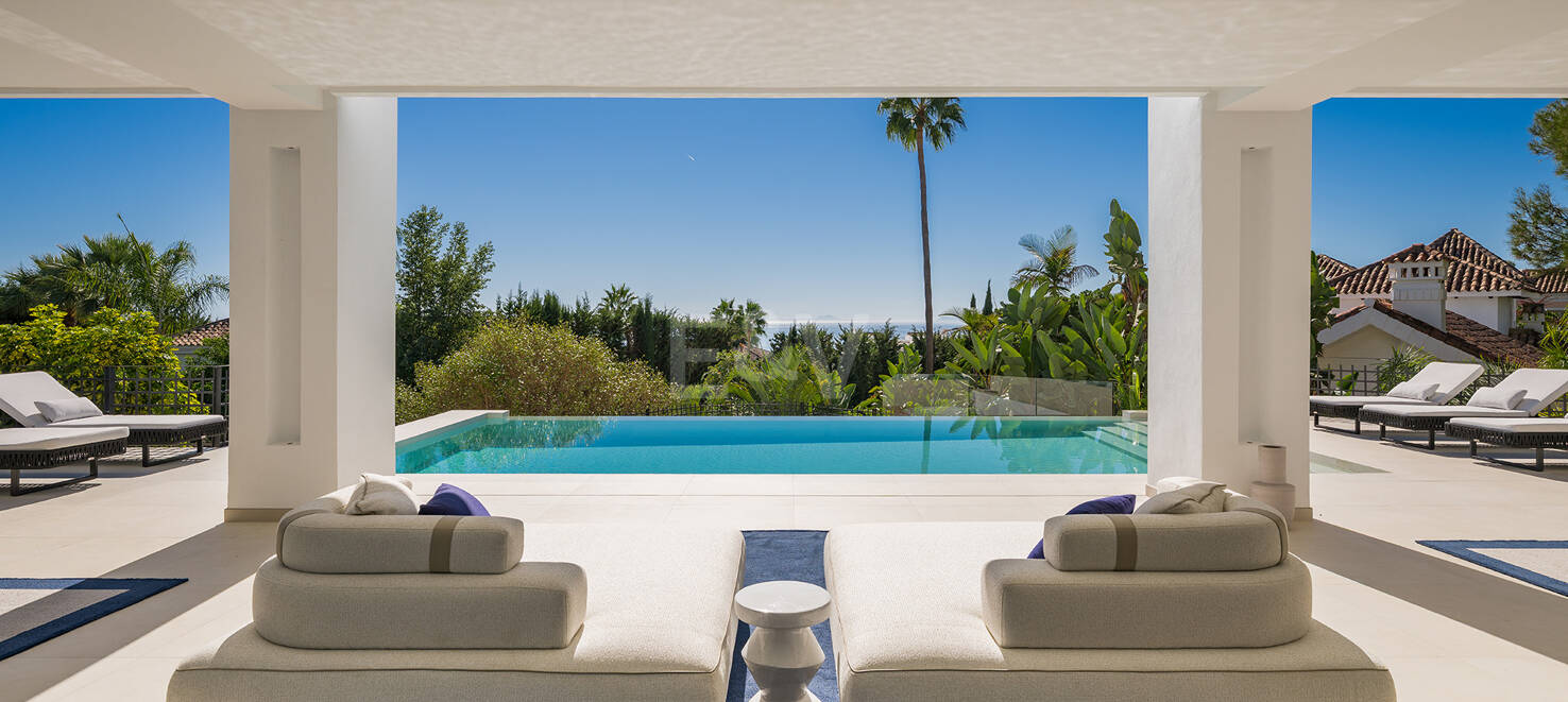 Sierra Blanca villa contemporánea con vistas al mediterráneo