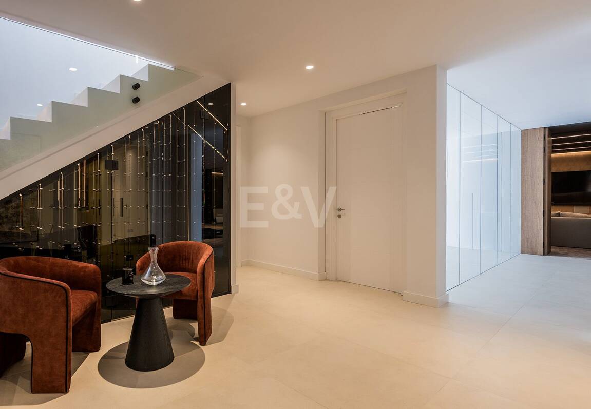 Sierra Blanca Contemporary Villa with Mediterranean Views