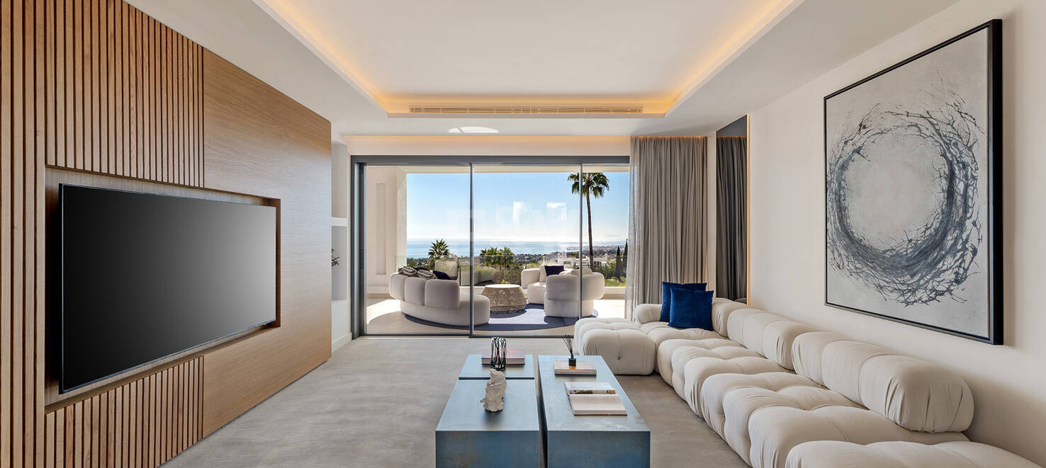 Sierra Blanca villa contemporánea con vistas al mediterráneo