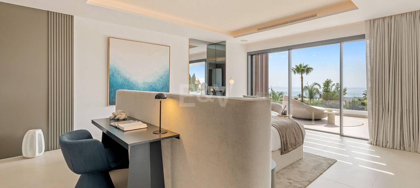 Sierra Blanca villa contemporánea con vistas al mediterráneo