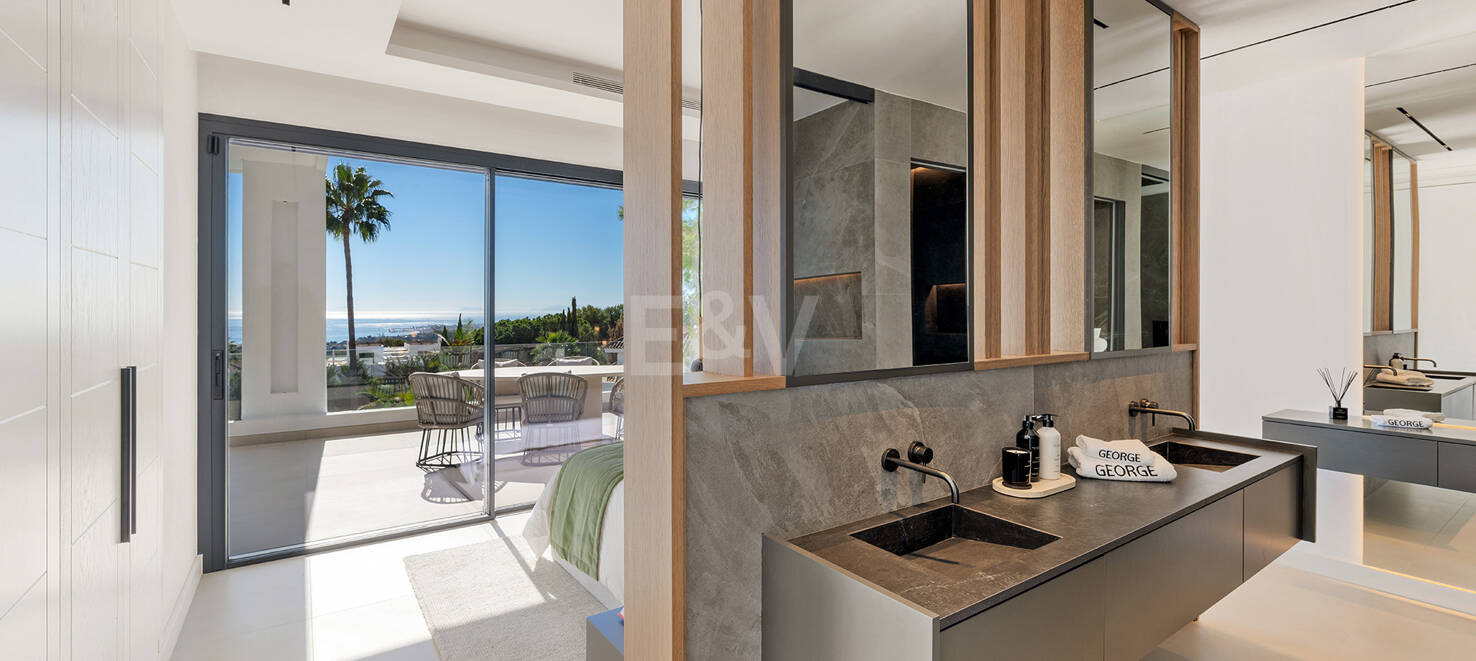 Sierra Blanca villa contemporánea con vistas al mediterráneo