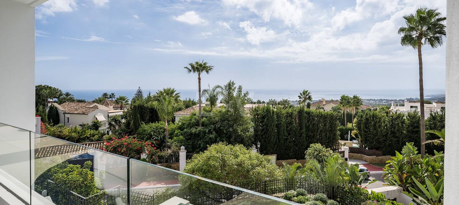 Sierra Blanca villa contemporánea con vistas al mediterráneo