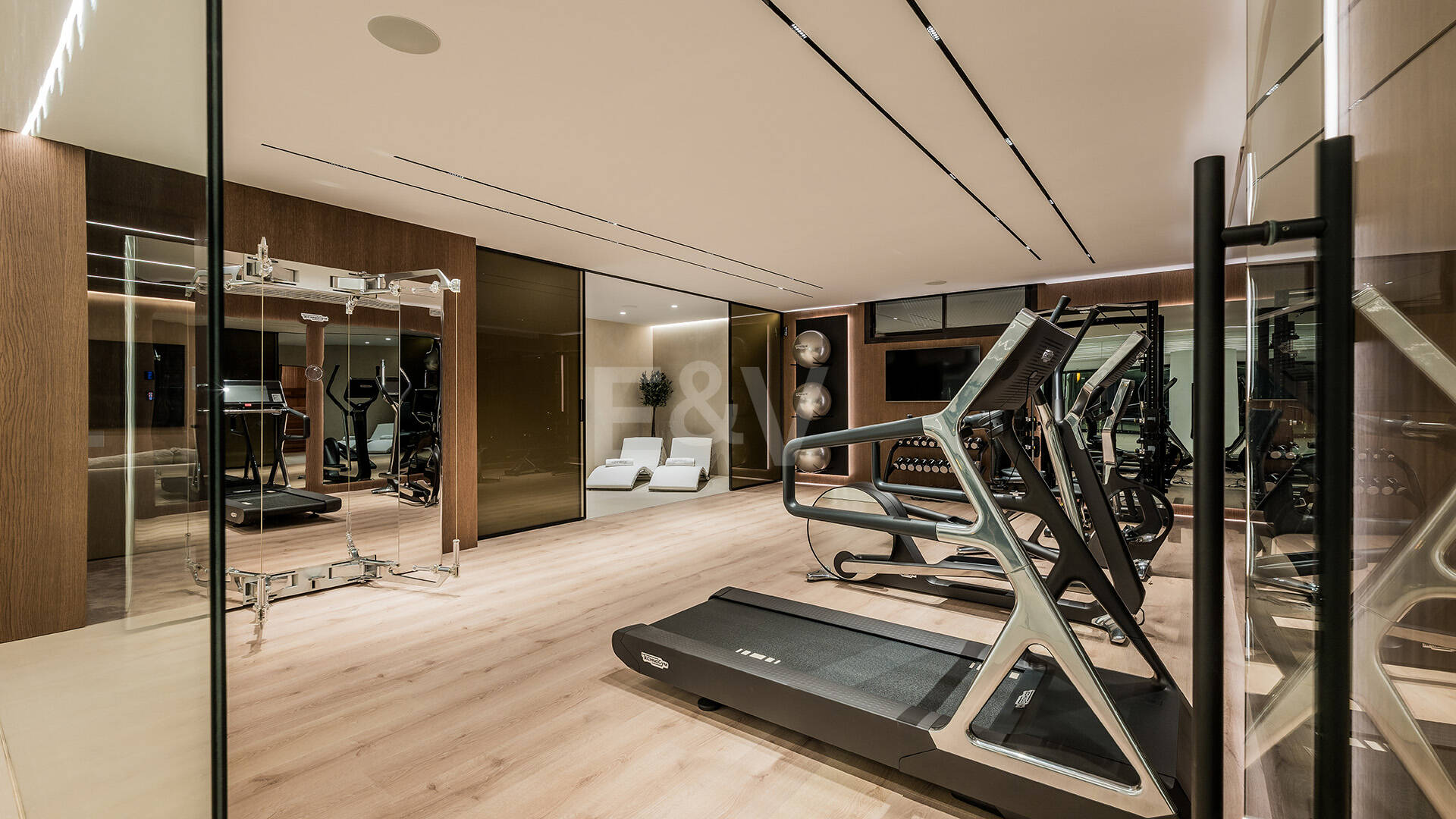 Sierra Blanca Contemporary Villa with Mediterranean Views