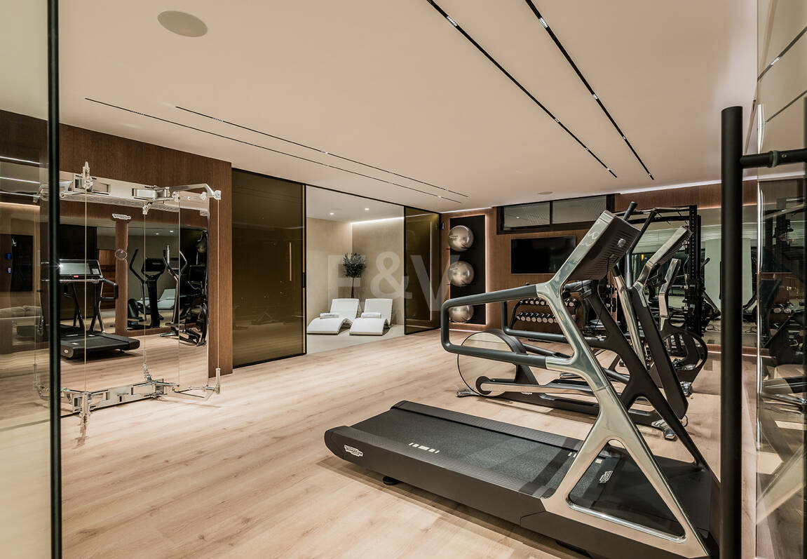 Sierra Blanca Contemporary Villa with Mediterranean Views