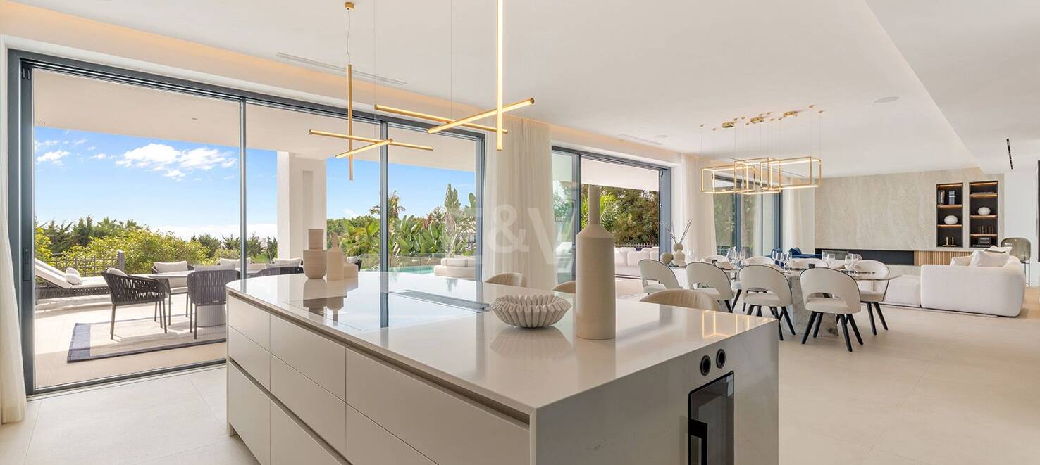 Sierra Blanca villa contemporánea con vistas al mediterráneo