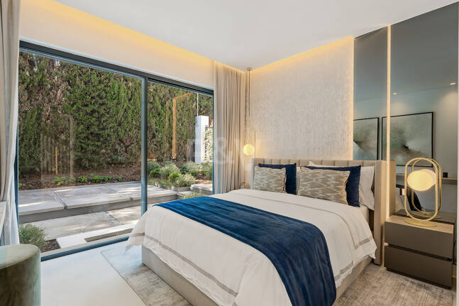 Sierra Blanca Contemporary Villa with Mediterranean Views