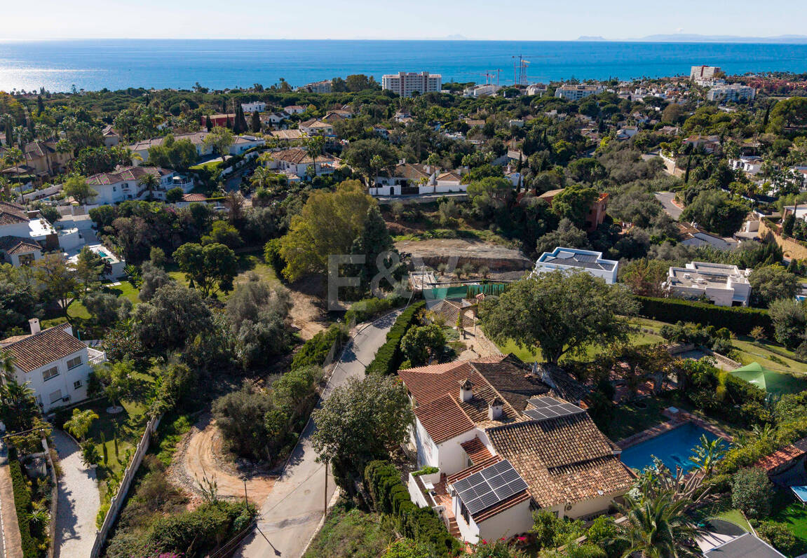 Villa med exceptionell panoramautsikt över havet