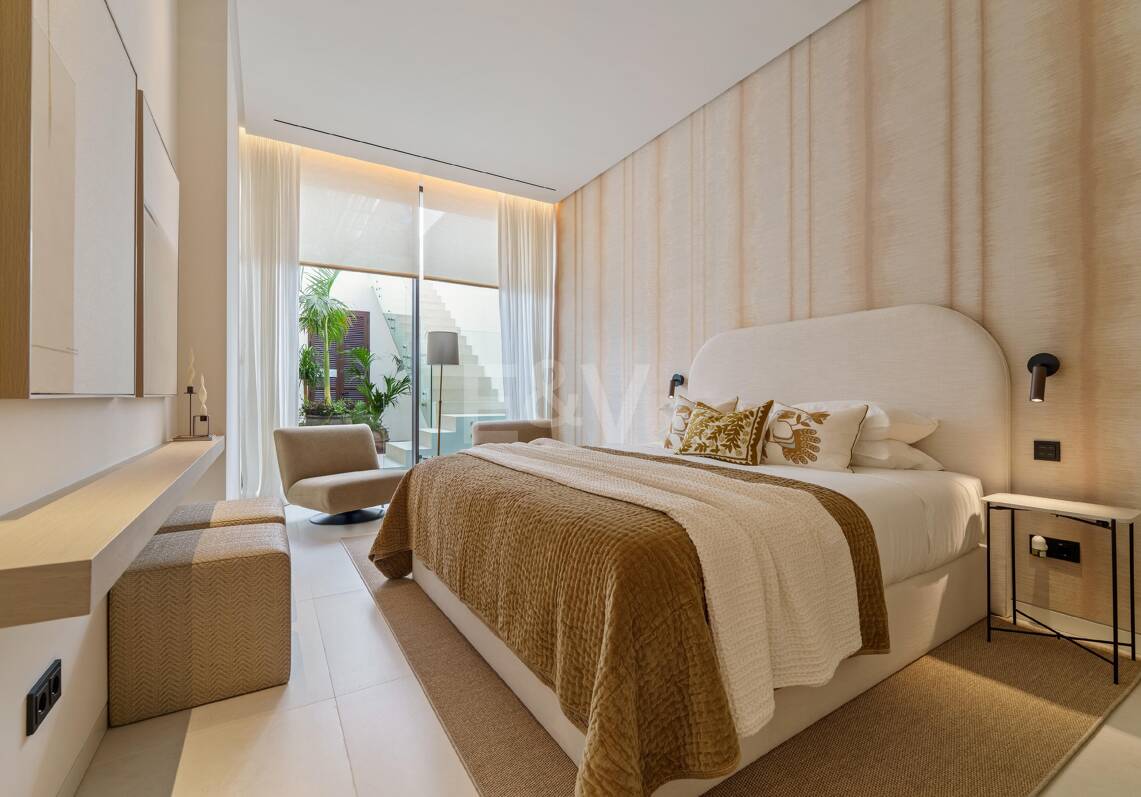 Luksusowa Villa Współczesna ze Spa i Sea- Zobacz tarasy w Lomas de Marbella Club