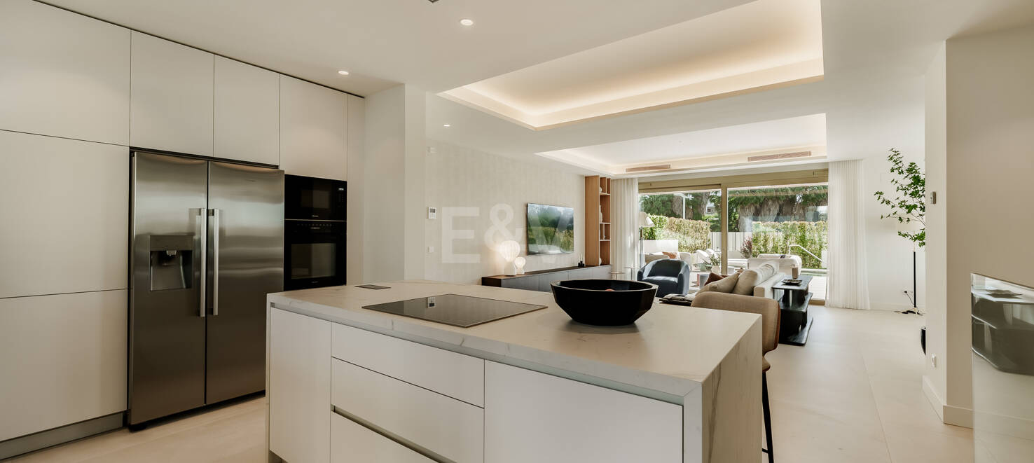 Appartement rez de chaussée à vendre en Marbella Golden Mile, Marbella (Toutes les zones)