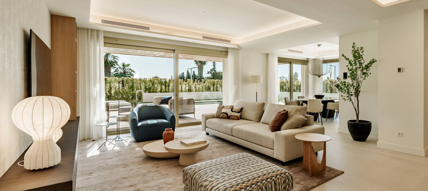 Appartement rez de chaussée à vendre en Marbella Golden Mile, Marbella (Toutes les zones)