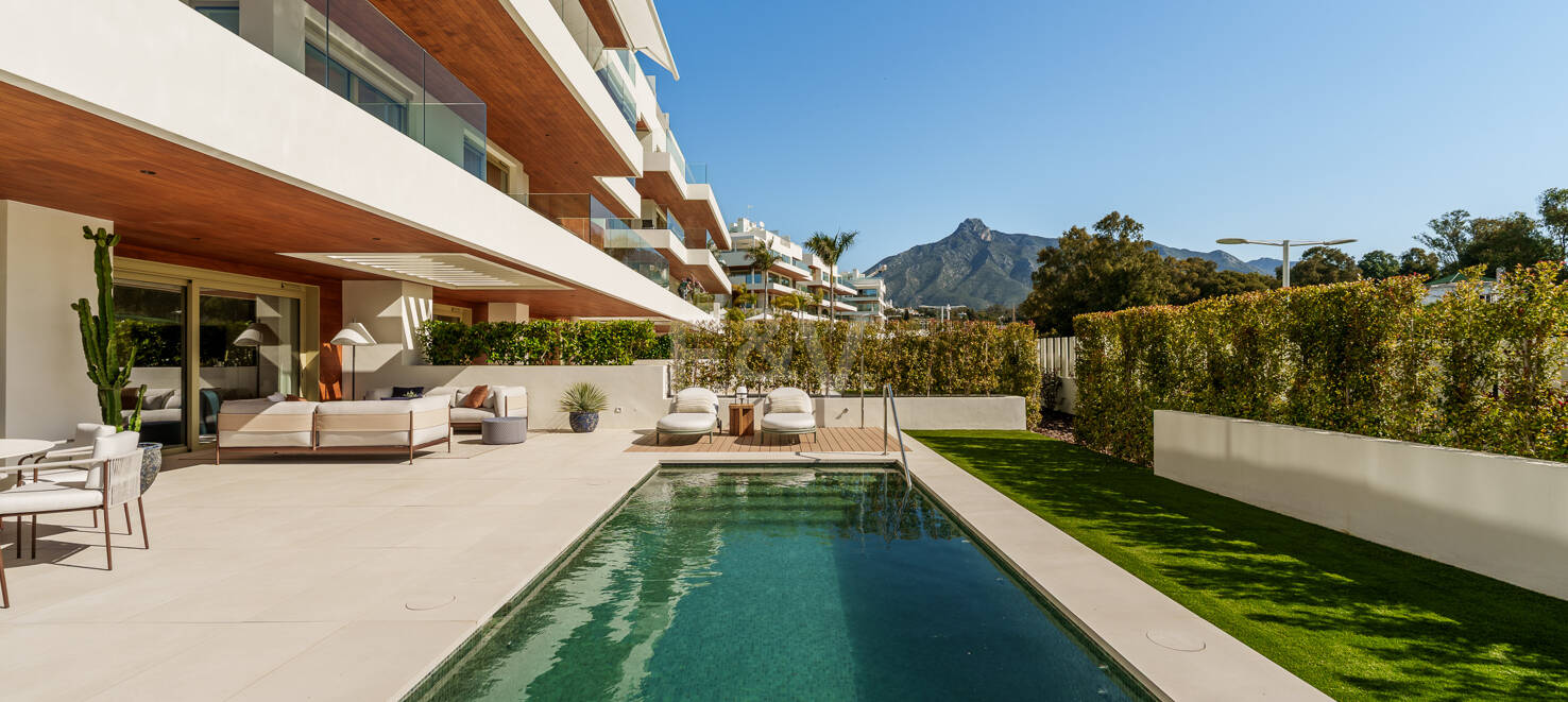 Appartement rez de chaussée à vendre en Marbella Golden Mile, Marbella (Toutes les zones)