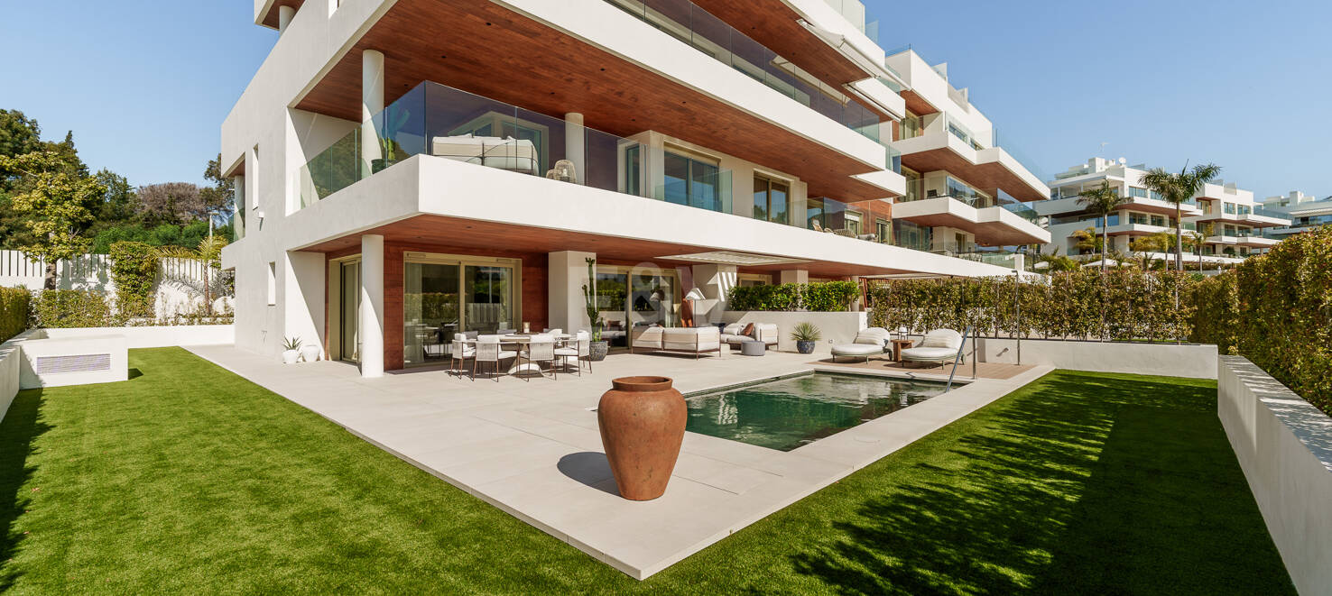 Appartement rez de chaussée à vendre en Marbella Golden Mile, Marbella (Toutes les zones)