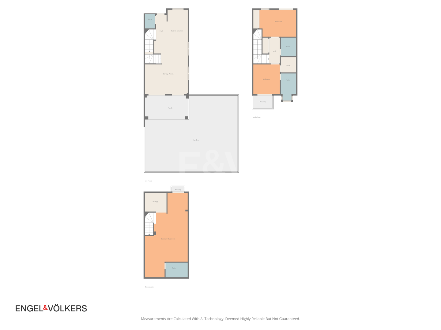 Corner Townhouse with Garden and Independent apartment