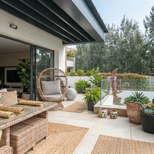 Modernes Penthouse mit Dachterrasse