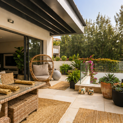 Modern Penthouse med Rooftop Terrace