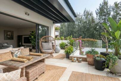 Ático moderno con terraza en la azotea