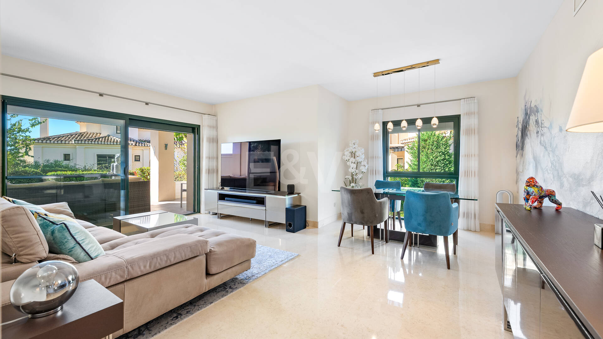 Golfside Appartement au rez-de-chaussée élevé avec vues sur la montagne et équipements Resort-Style