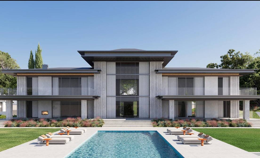 Excelente proyecto de villa con vistas panorámicas al mar